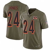 Nike Bengals 24 Adam Jones Olive Salute To Service Limited Jersey Dzhi,baseball caps,new era cap wholesale,wholesale hats